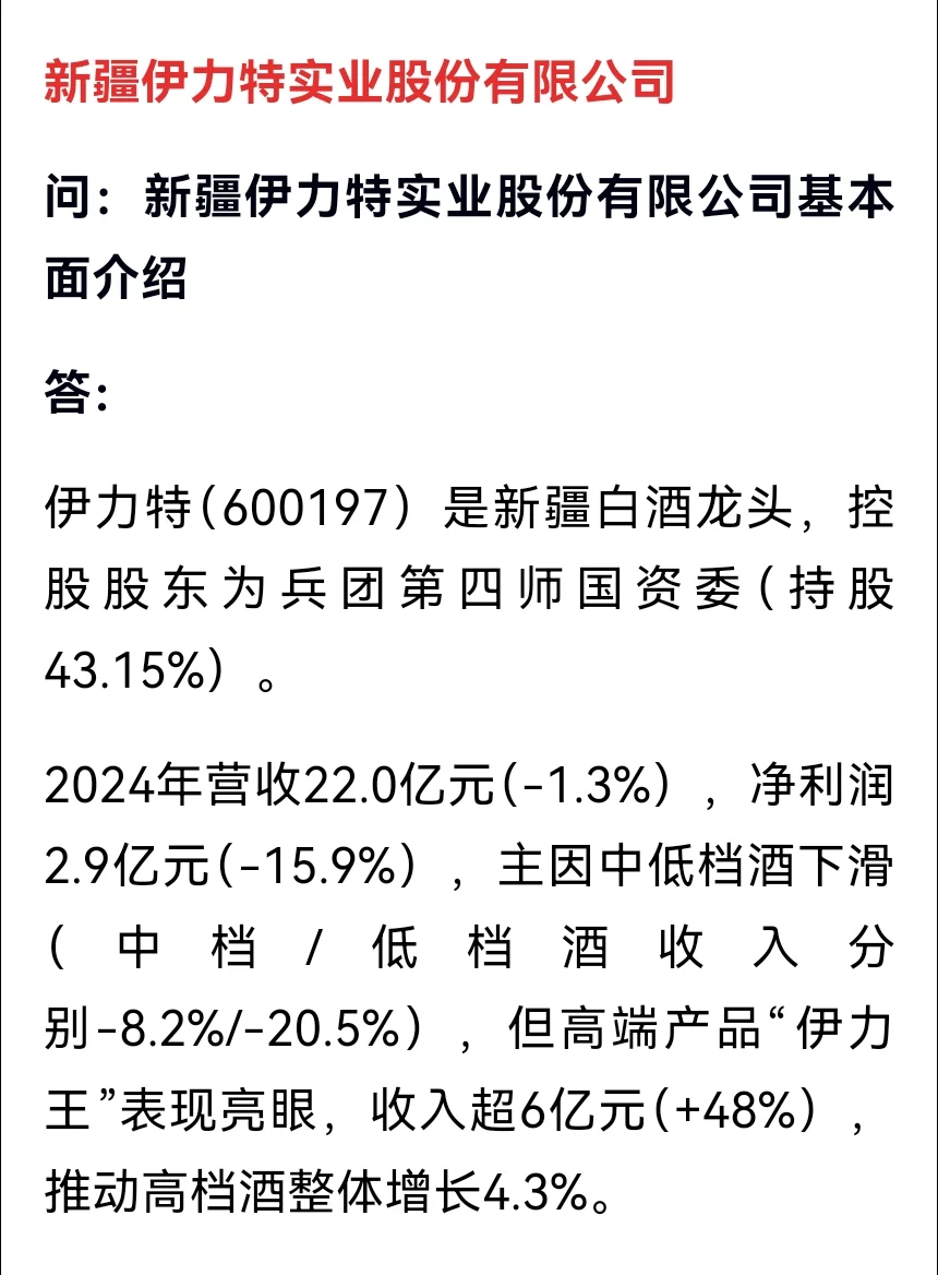 白酒概念：小市值且中报预增前3名公司