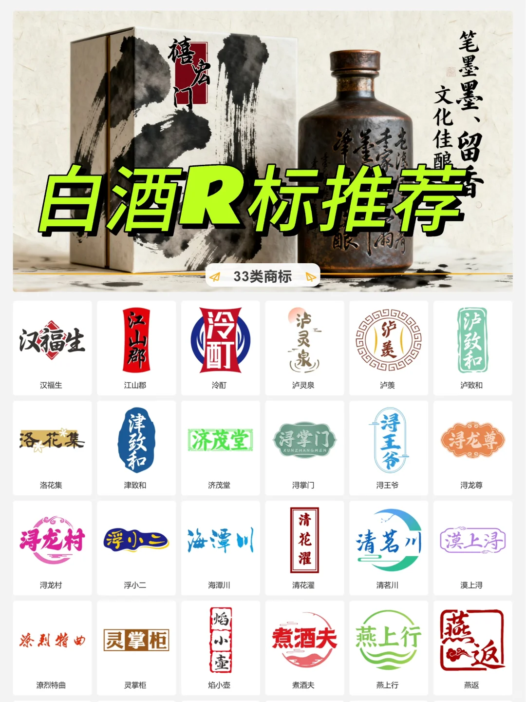 新下证白酒R标，价格低至1500裸标?