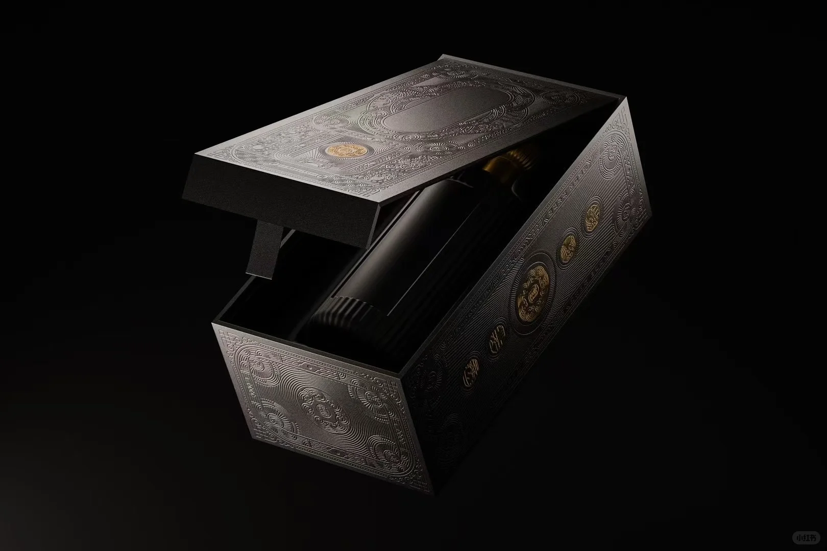 超有质感的白酒礼盒设计❗️?