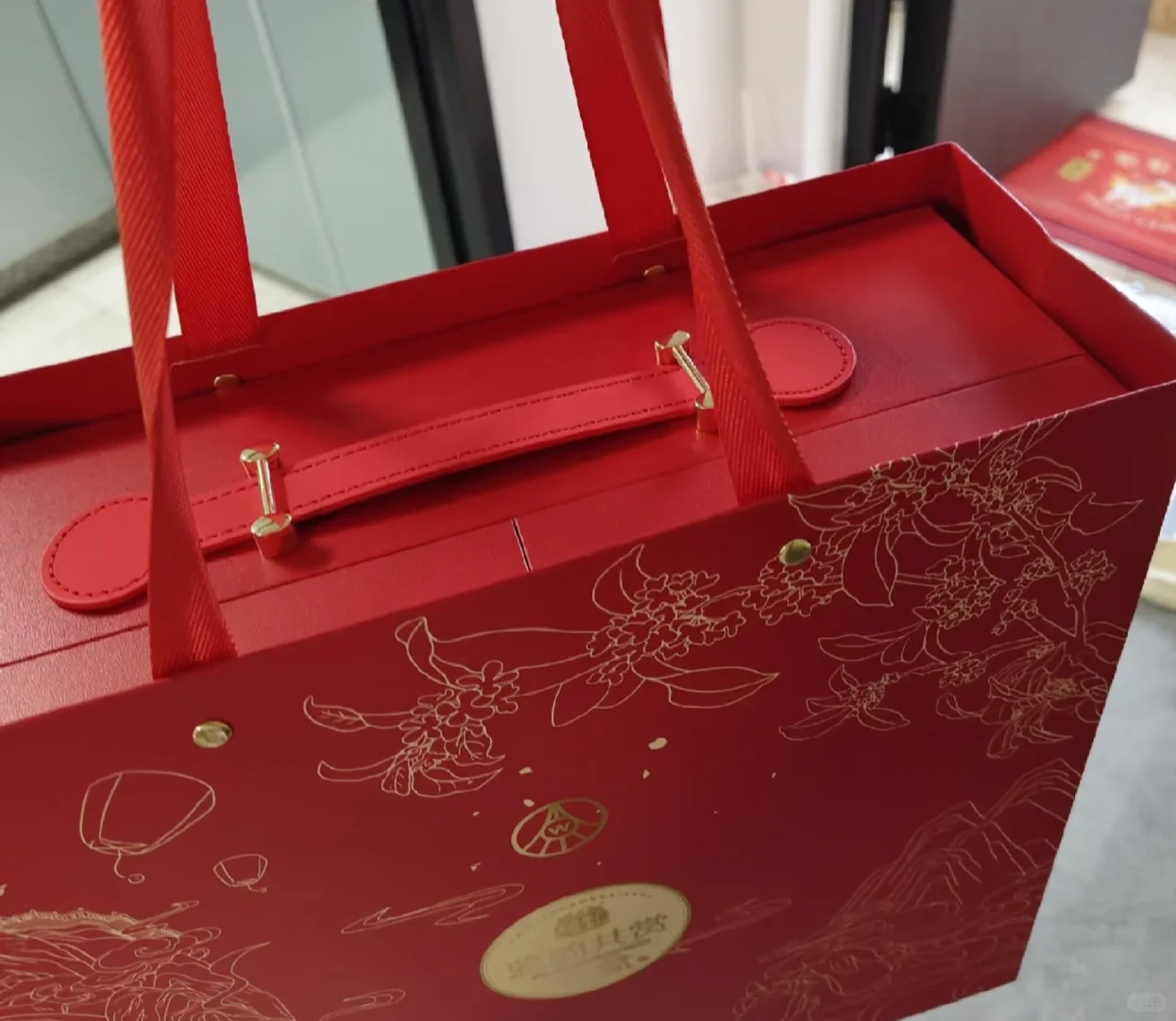 央视频的五粮液到了，想出