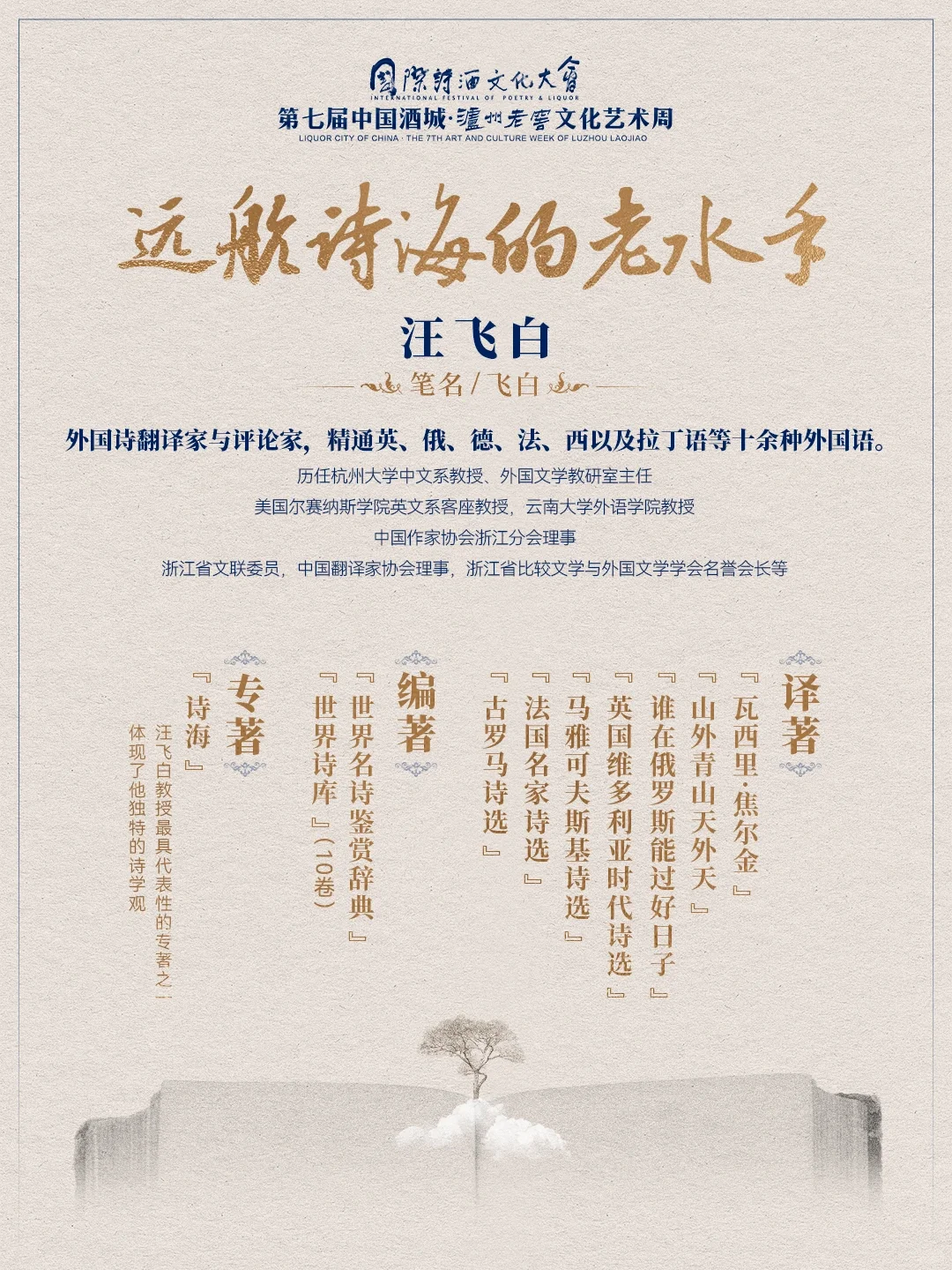 2023年“1573国际诗歌翻译奖”获奖者与作品