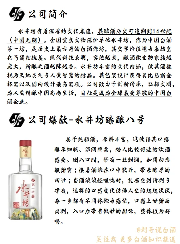 每天认识一个白酒品牌--水井坊