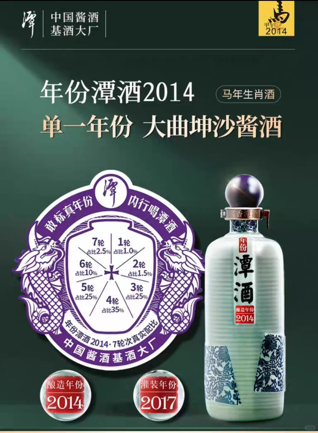 年份潭酒全图鉴