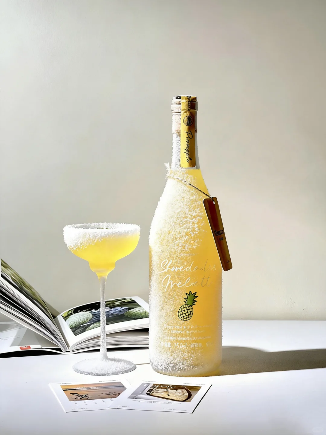 我承认开始我是冲颜值喜欢的?菠萝甜酒绝了