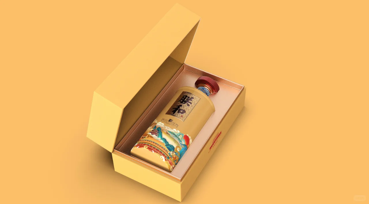 国潮风白酒设计分享