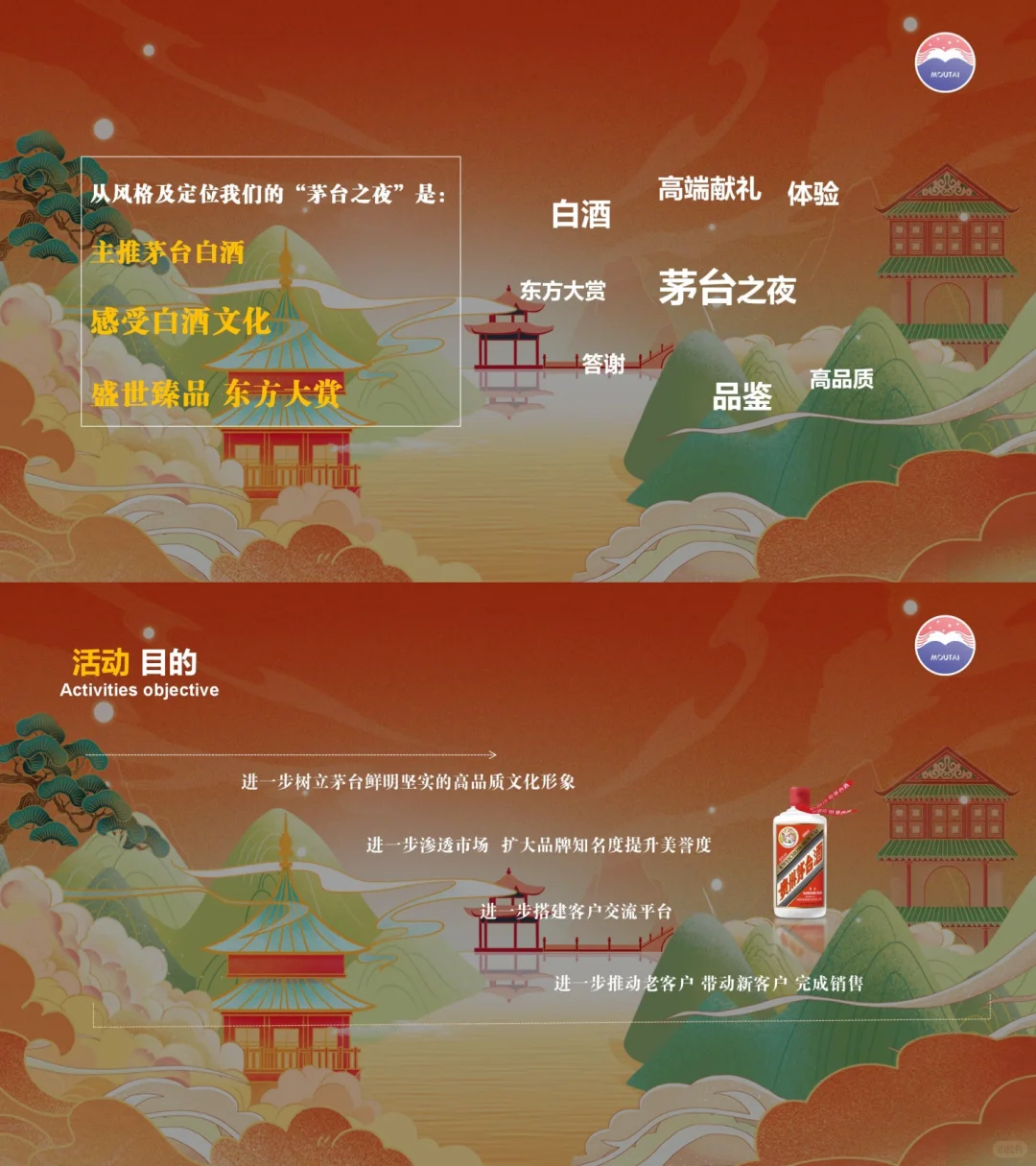 快销品白酒答谢会茅台日客户答谢品鉴会