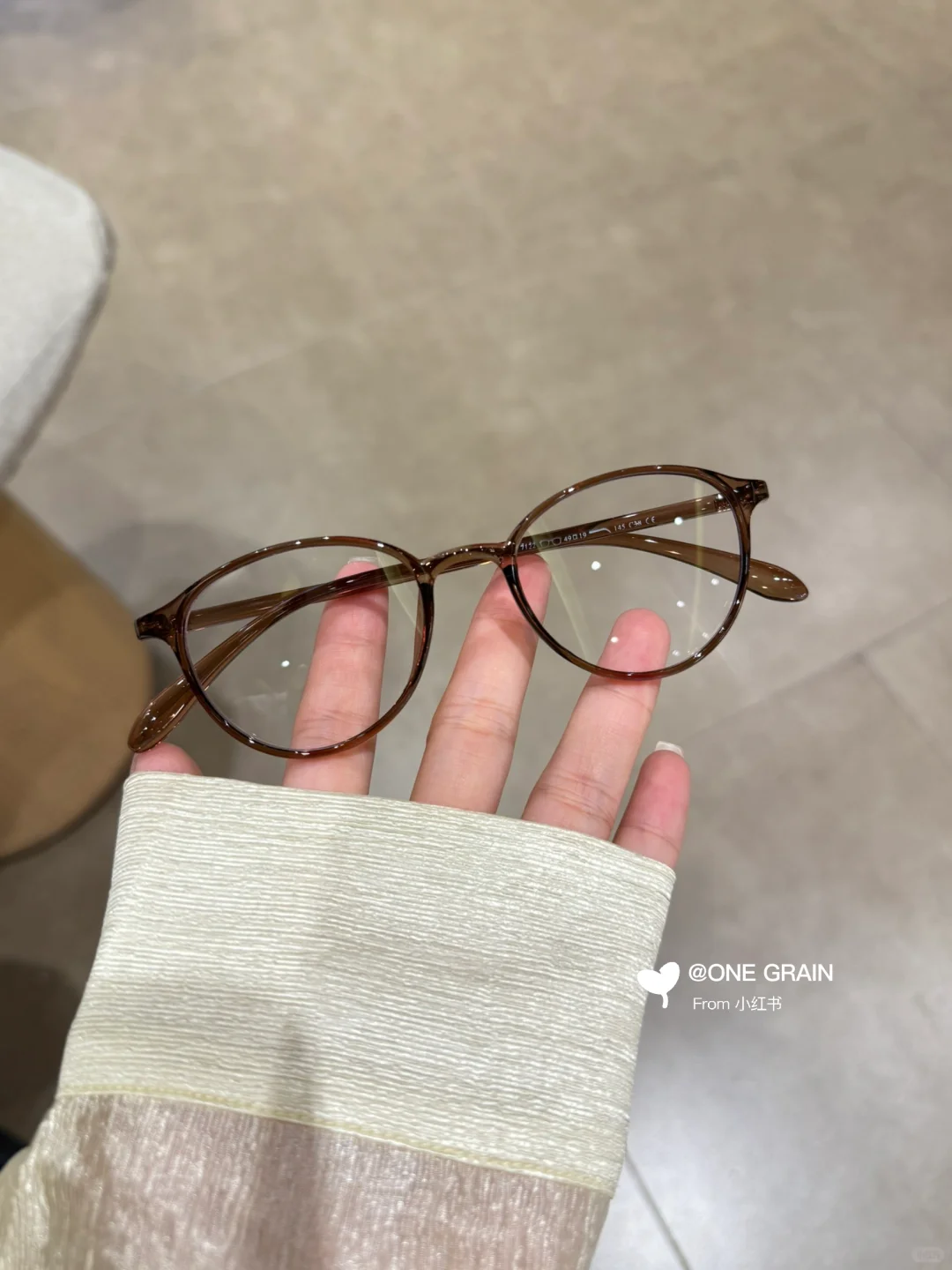 在小红书配到了人生中坠好看的眼镜！！?