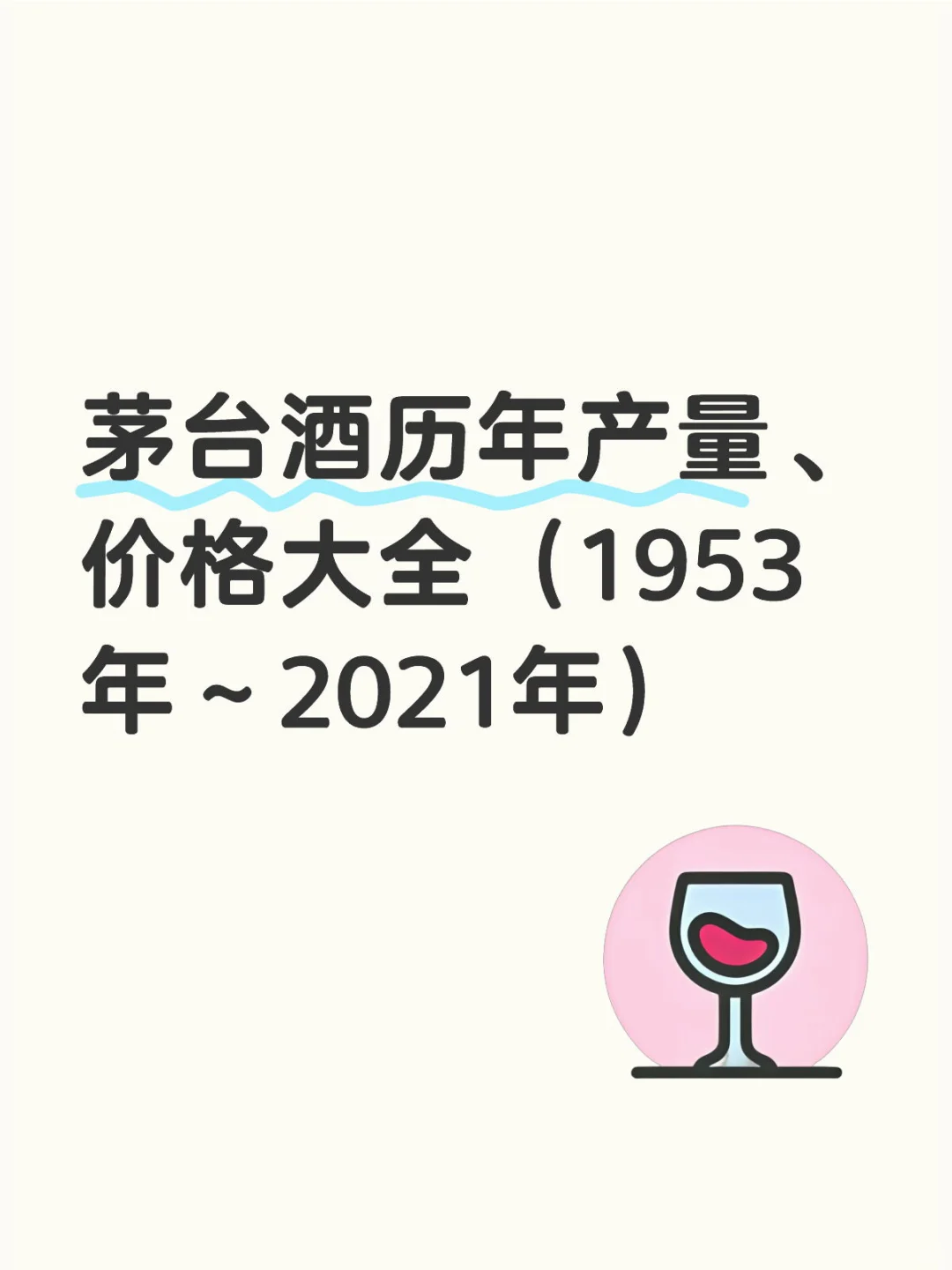 茅台酒历年产量、价格大全（1953年～2021年）