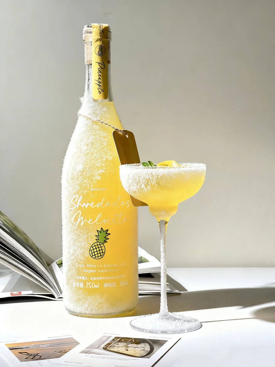 我承认开始我是冲颜值喜欢的?菠萝甜酒绝了