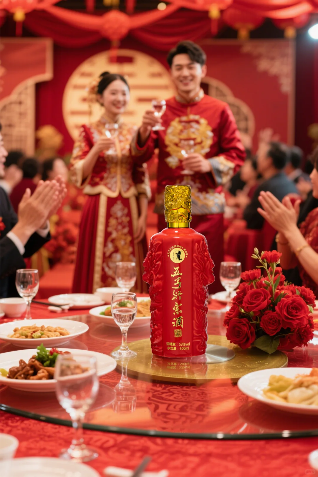 婚宴酒主打一个听劝，太涨脸了