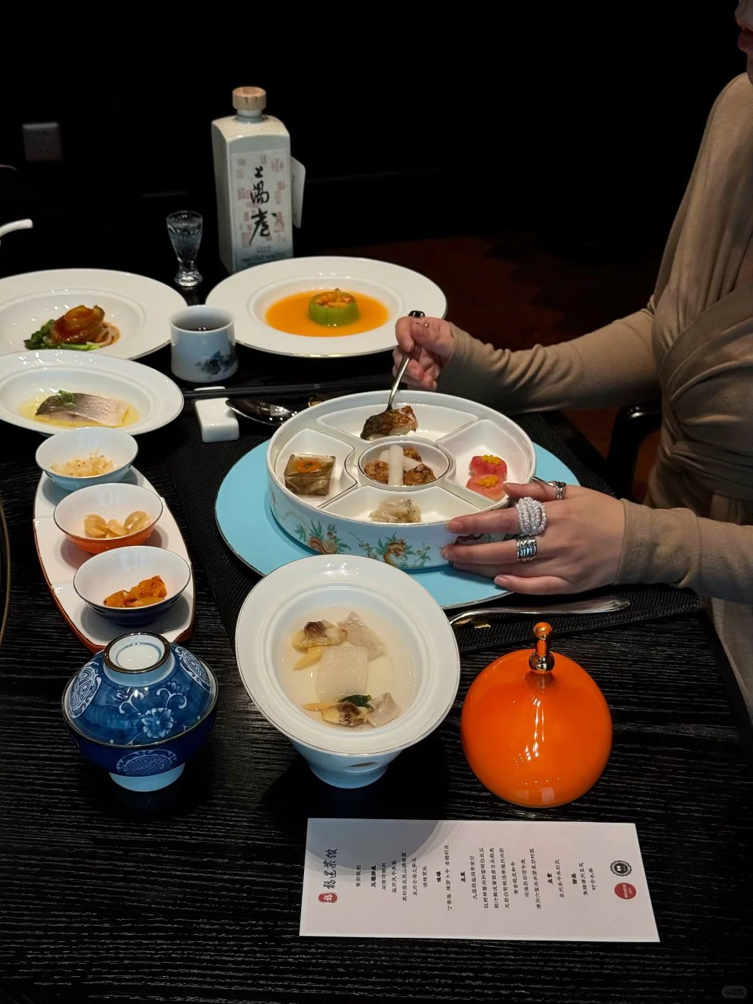 人在北京， 吃到与白酒最适配的闽派漂亮饭‼️