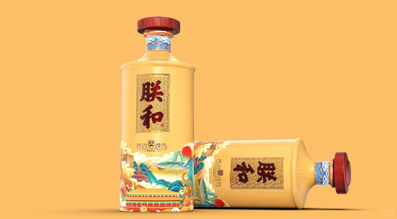 国潮风白酒设计分享