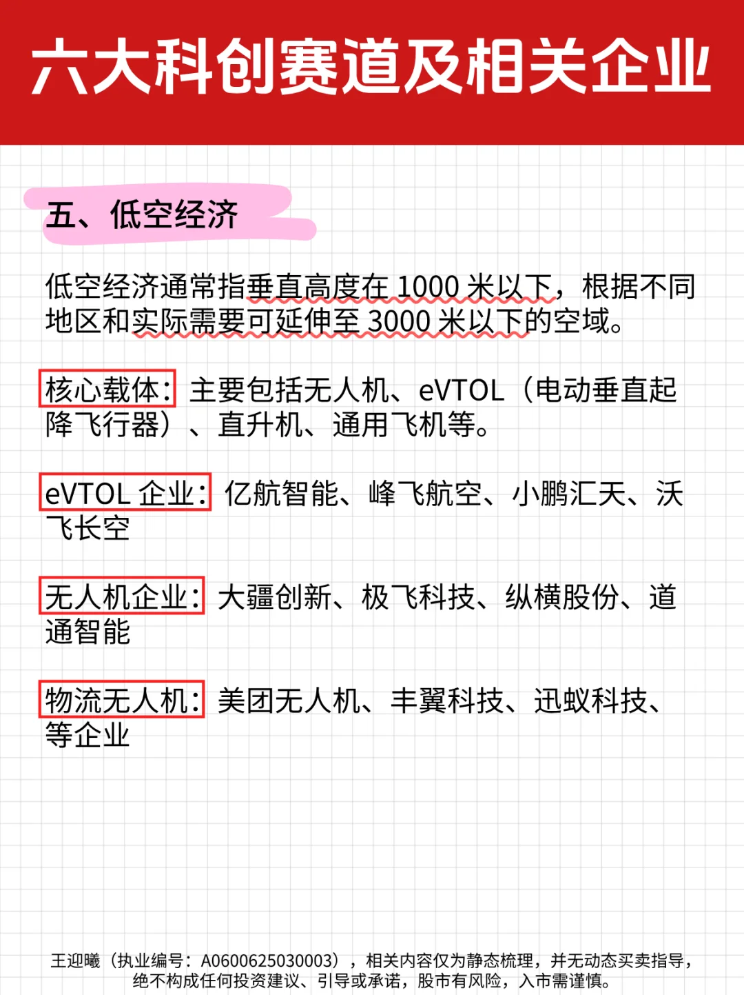 一文梳理！六大科创赛道及相关企业