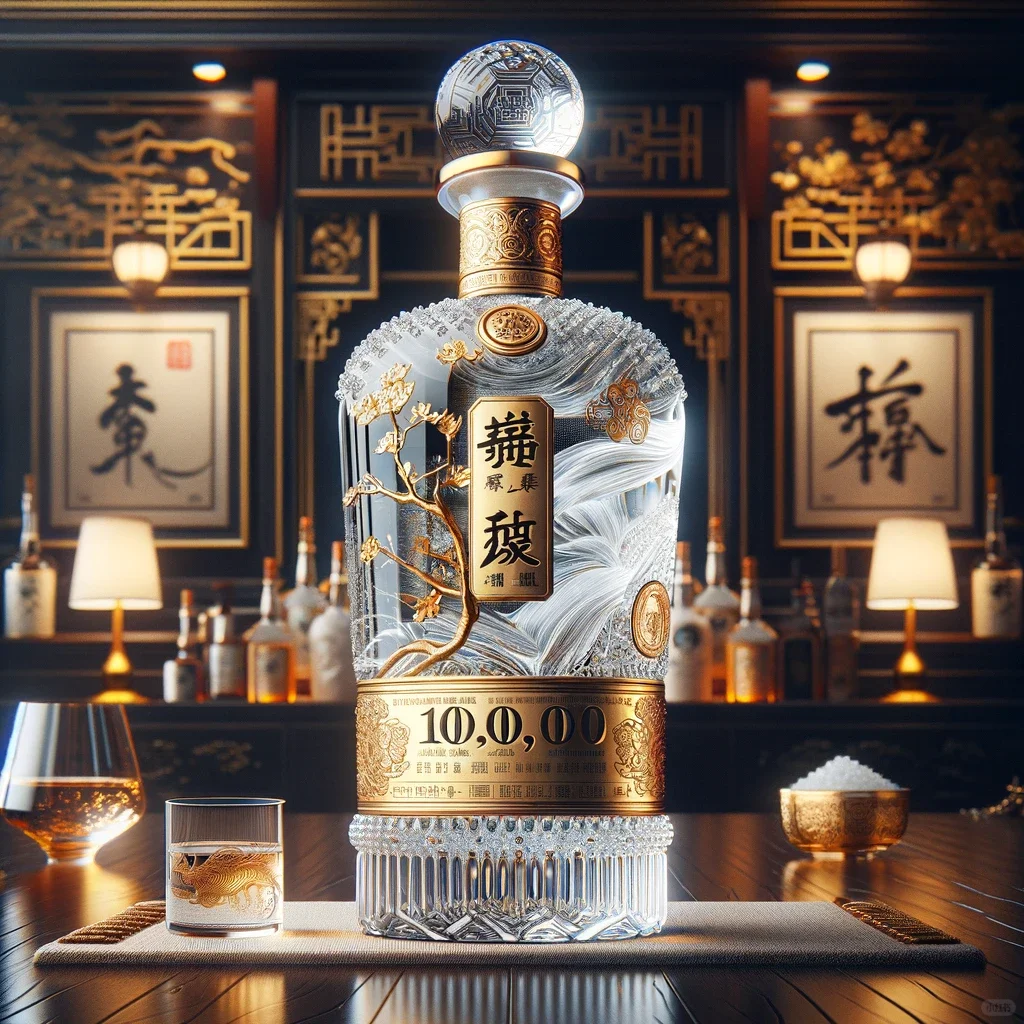 奢华的白酒包装设计