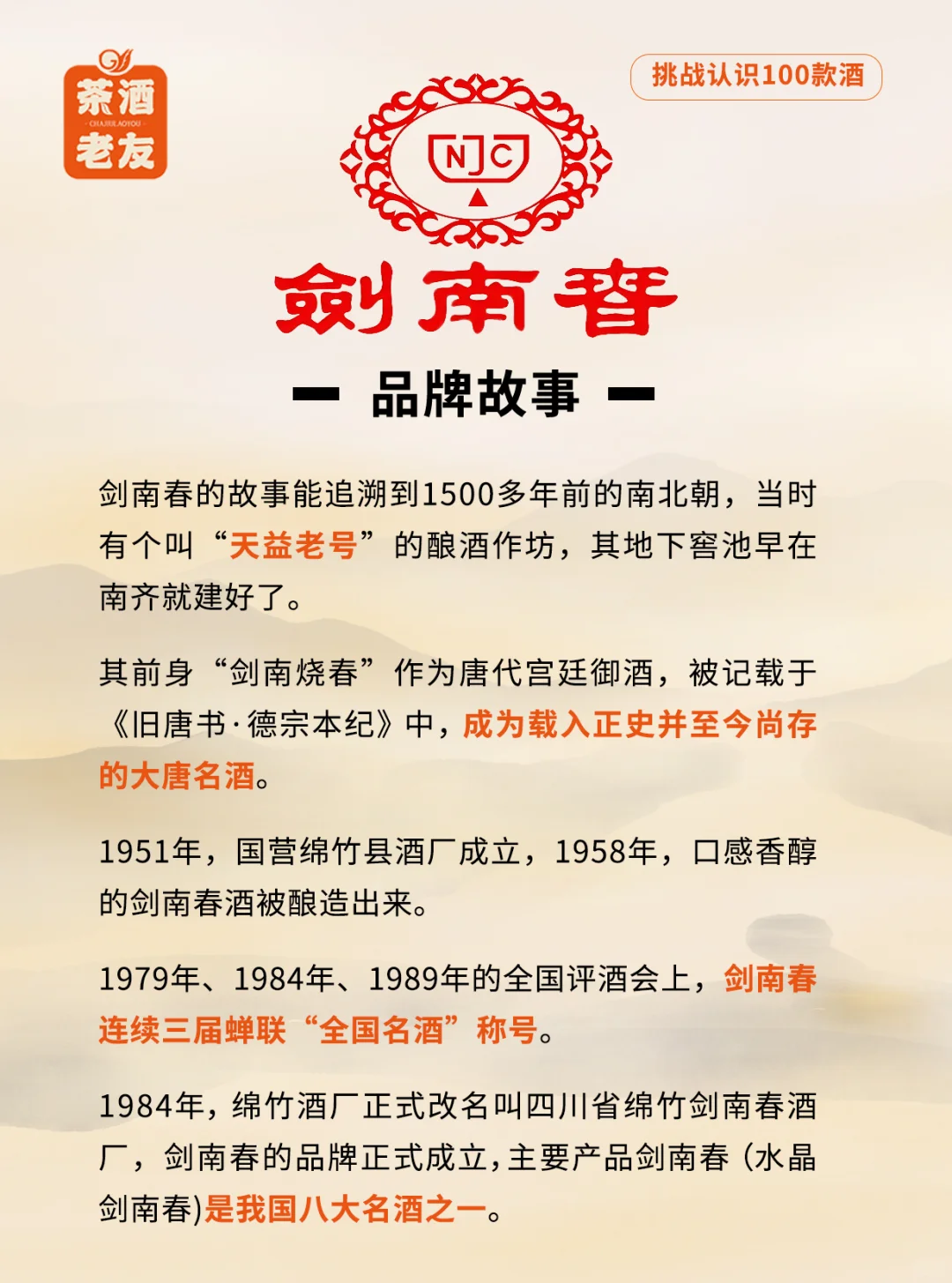 挑战认识100款酒2 |千年宫廷贡酒?剑南春