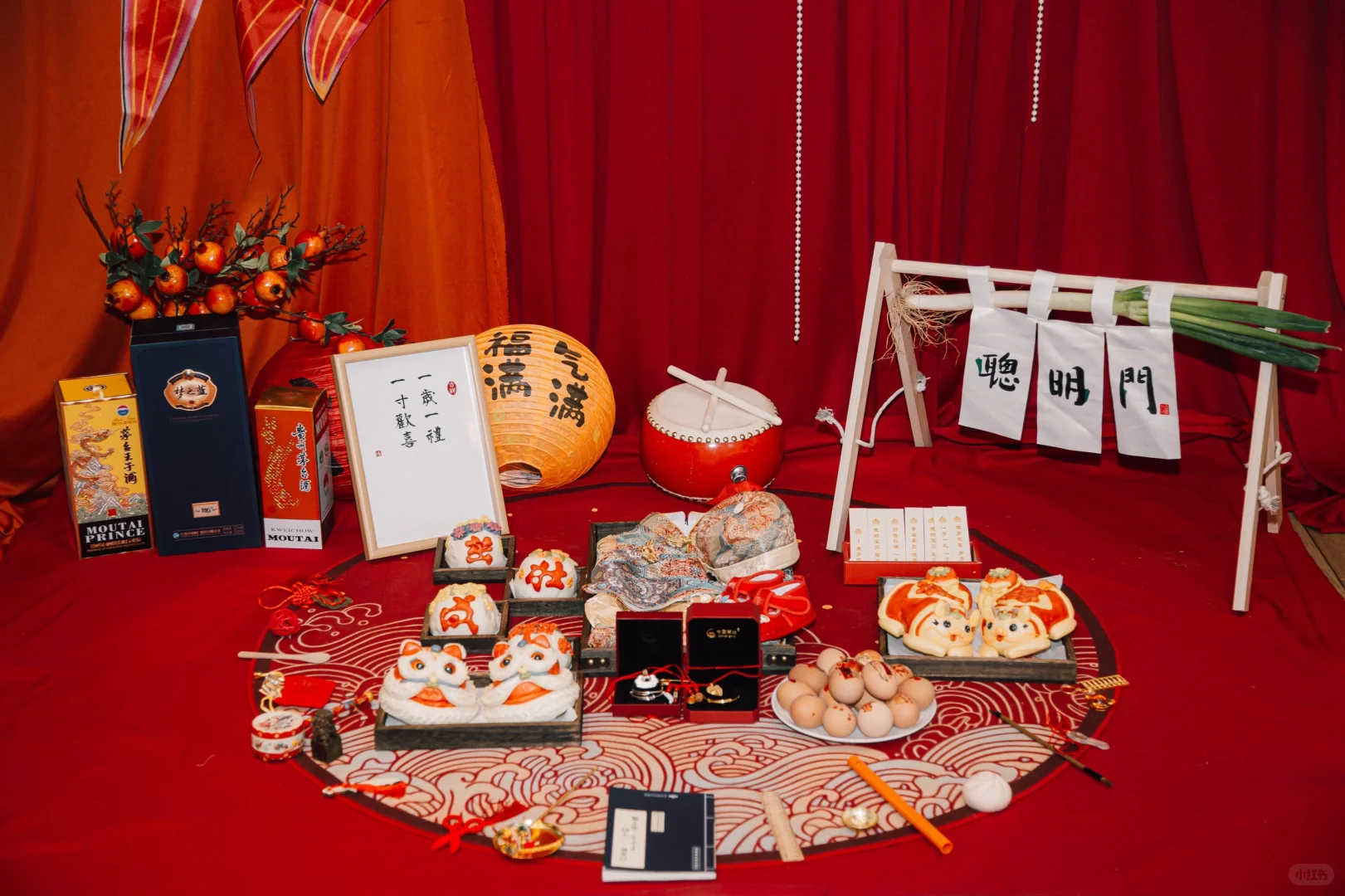 绞尽脑汁给儿子封的三瓶酒