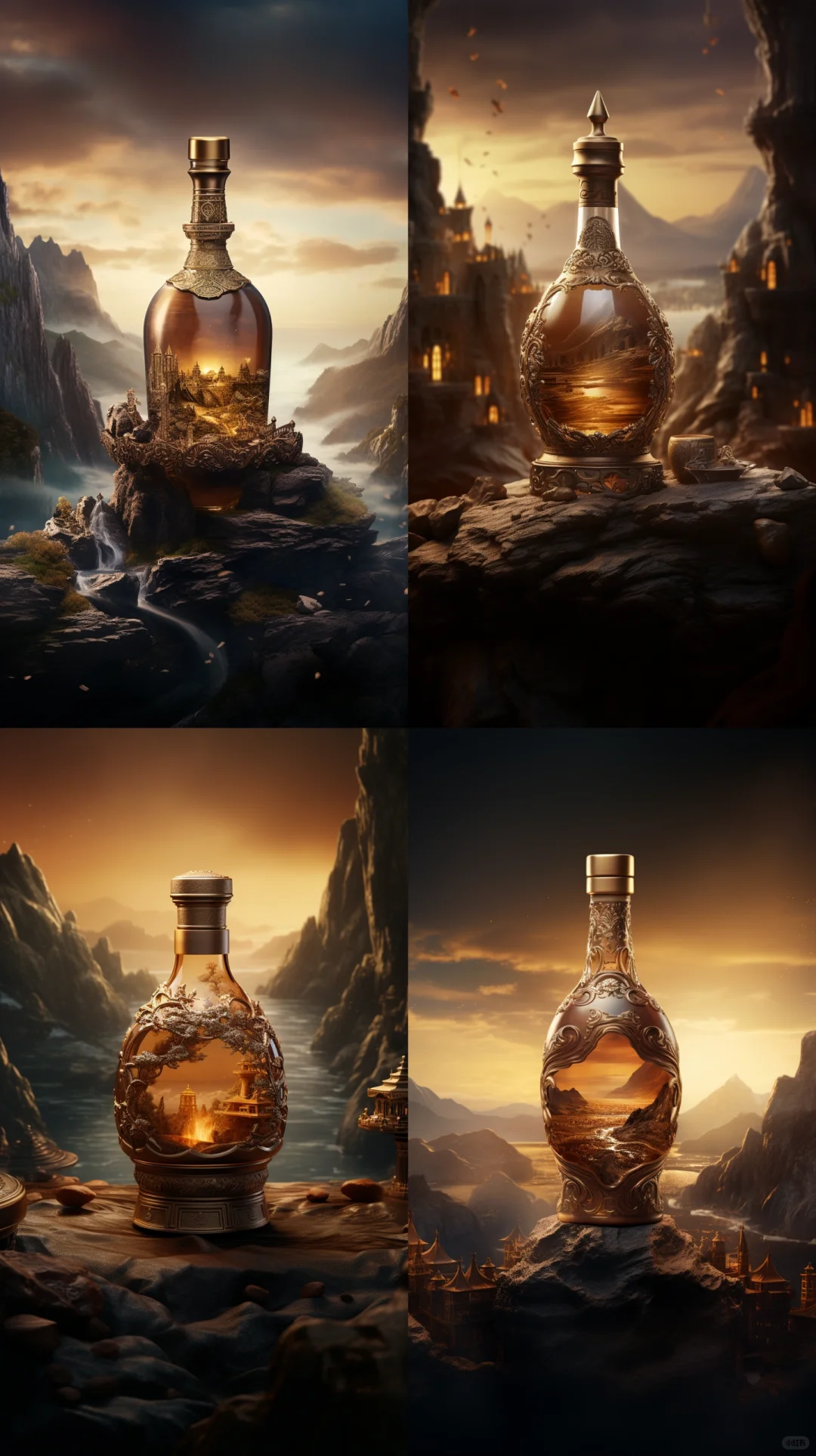 悠悠星-KV设计 高端白酒主视觉 品牌视觉设