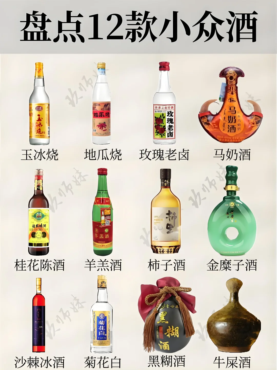 小众又独特的酒，你喝过几款？