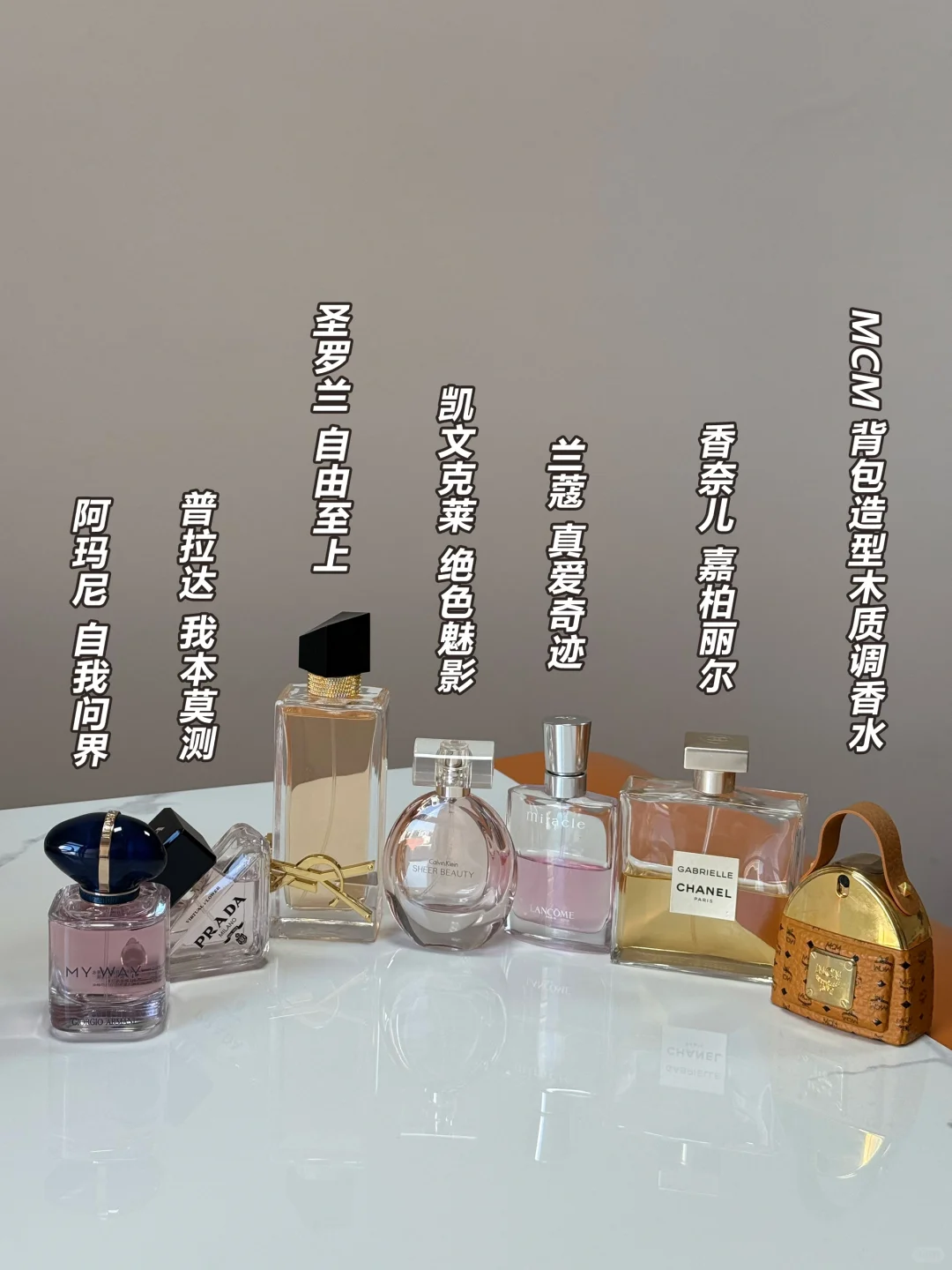 用过最好闻的几款香水 有一样的吗