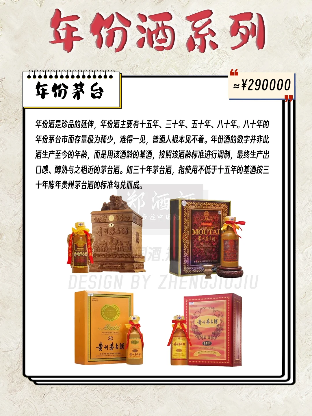 茅台系列里都有哪些好酒——年份酒系列