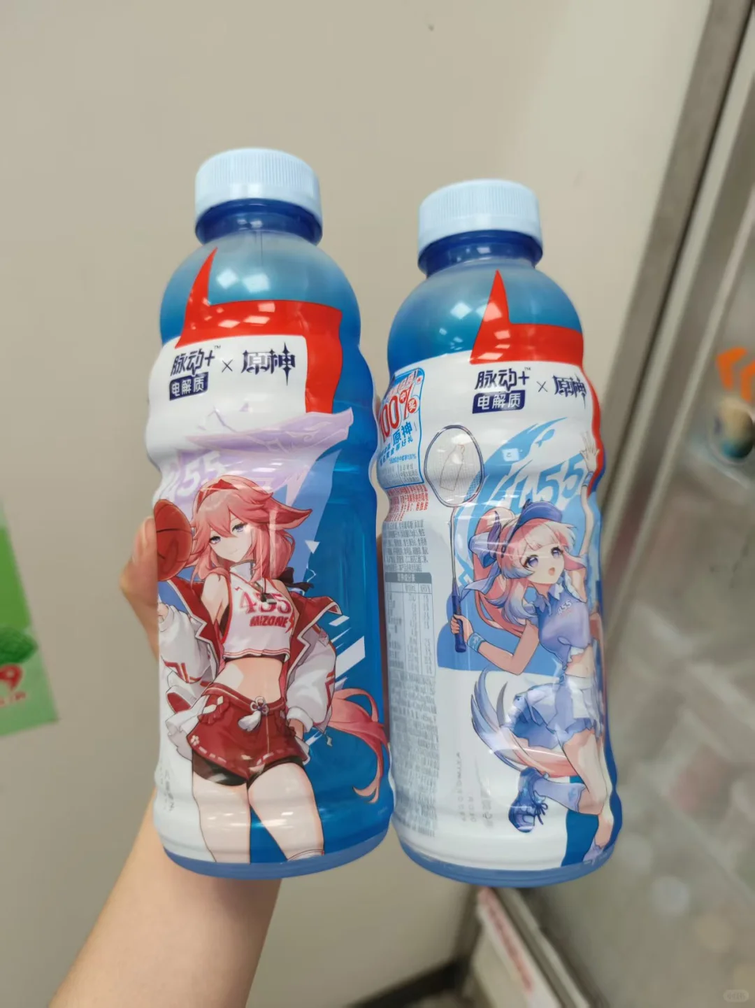 脉动和原神竟然联名了，运动星人的双厨狂喜