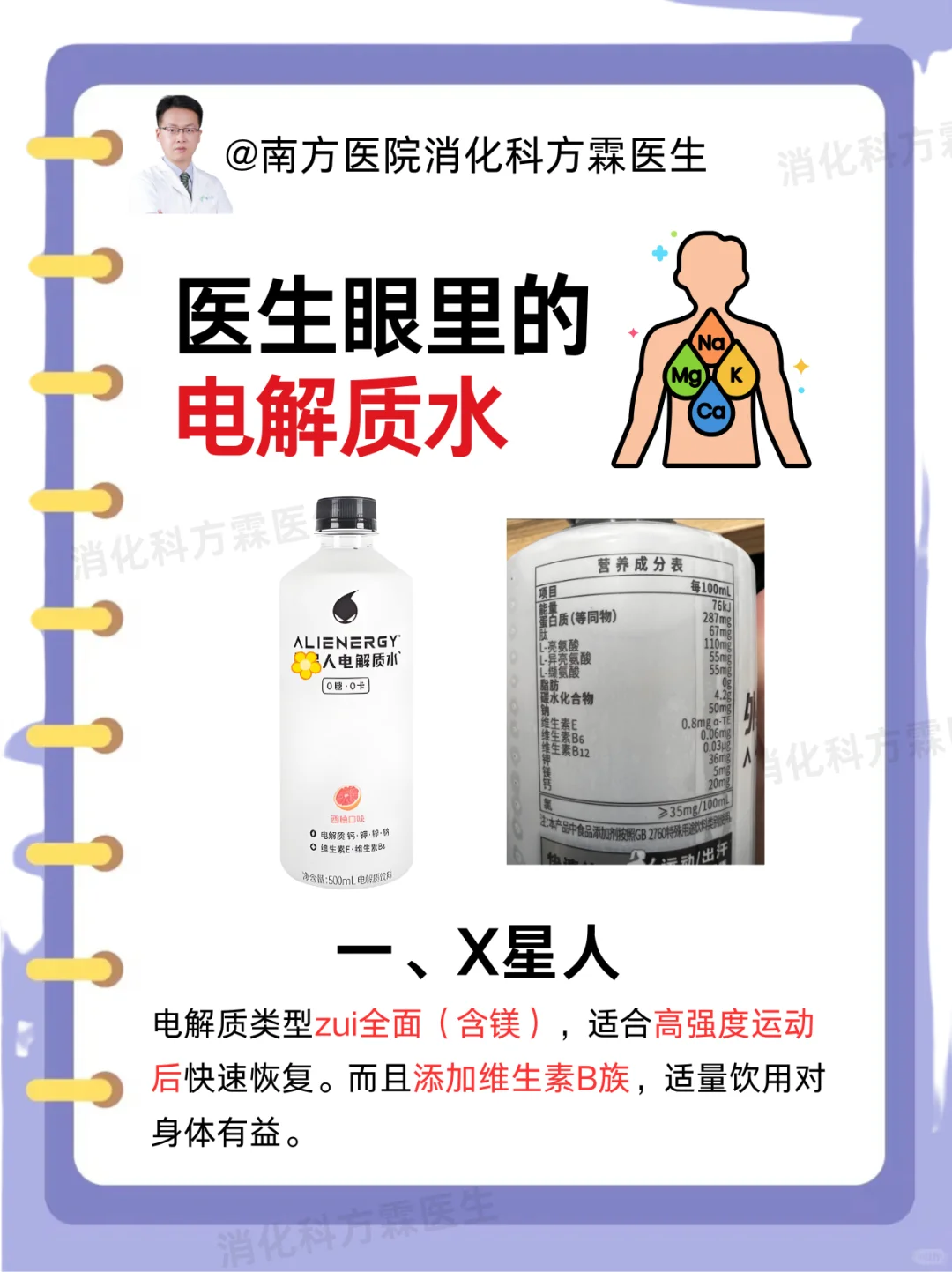 电解质水是什么？医.生教你怎么选！