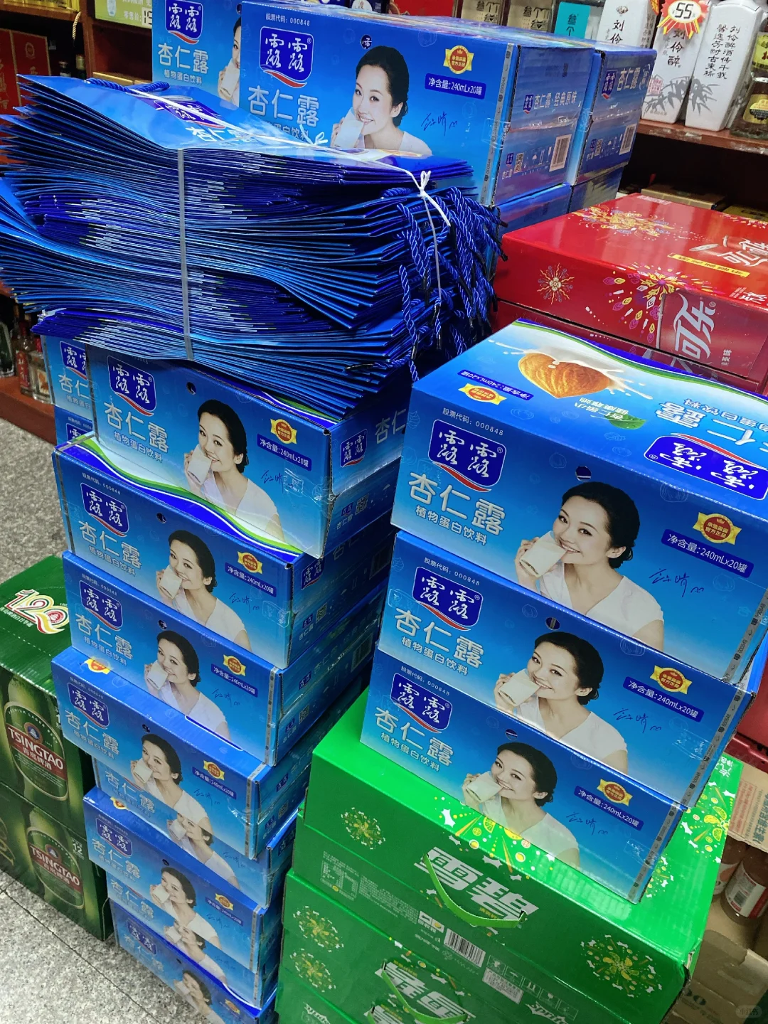 买谁的杏仁露都要买整箱！