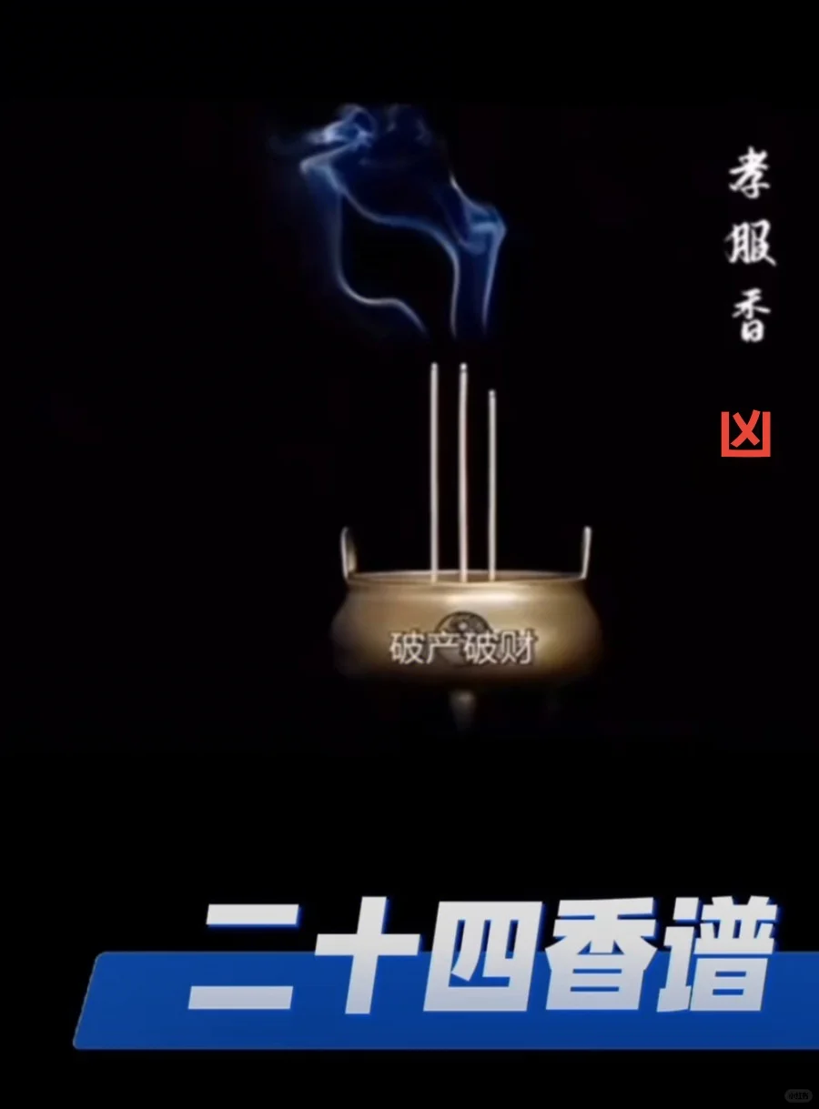 二十四香谱，经常上香的你，都了解吗
