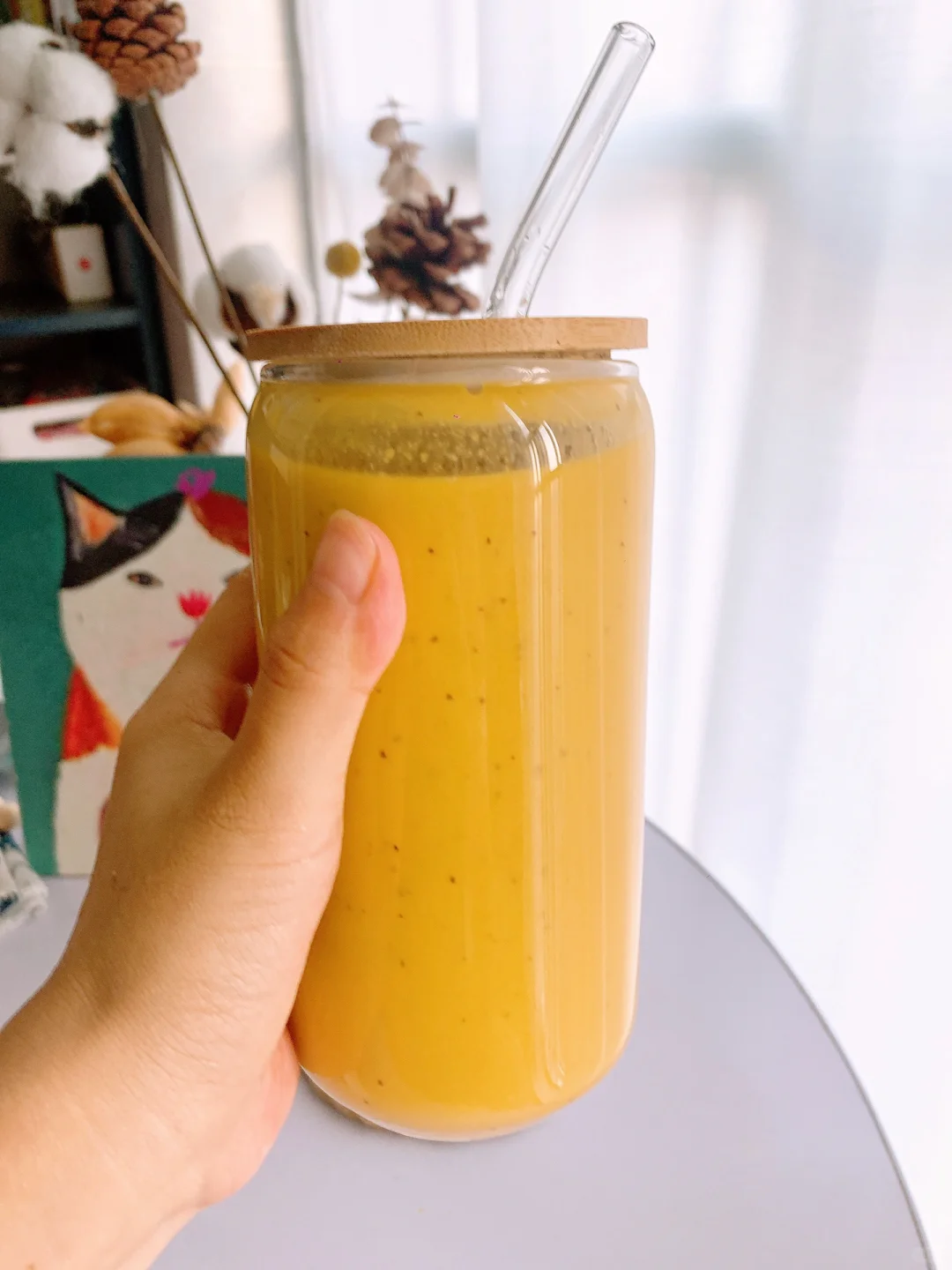 100天破壁机不重样day24?南瓜核桃露