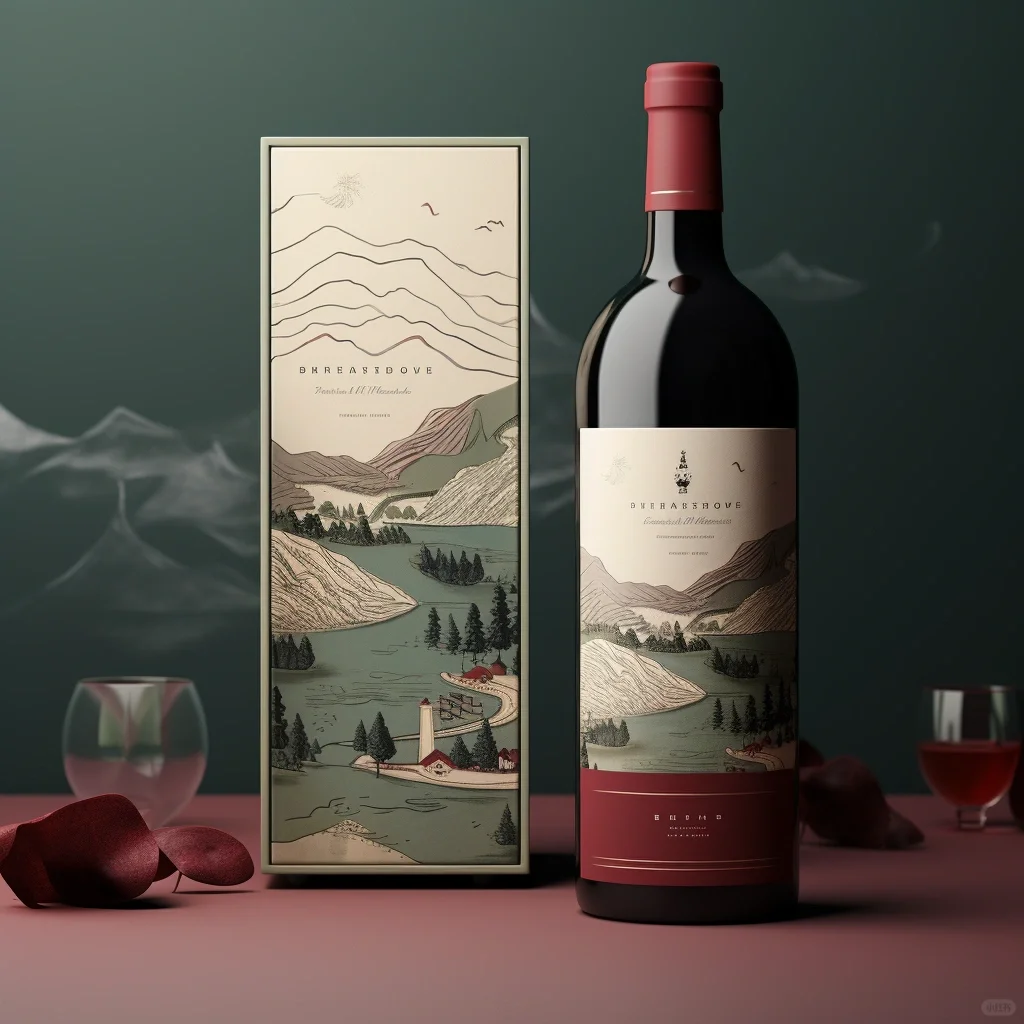 自然之韵，品味之美-红酒包装设计