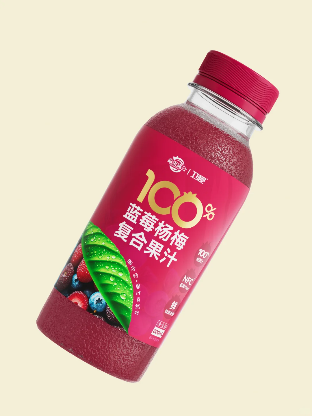PDO｜100%NFC纯果汁包装设计