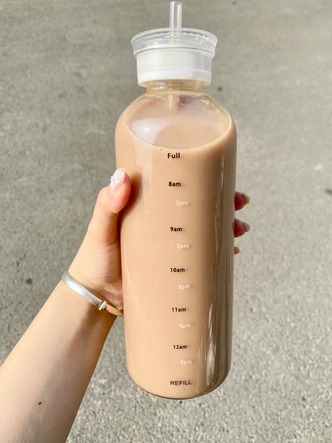 连喝一个月可可...真的白太快了