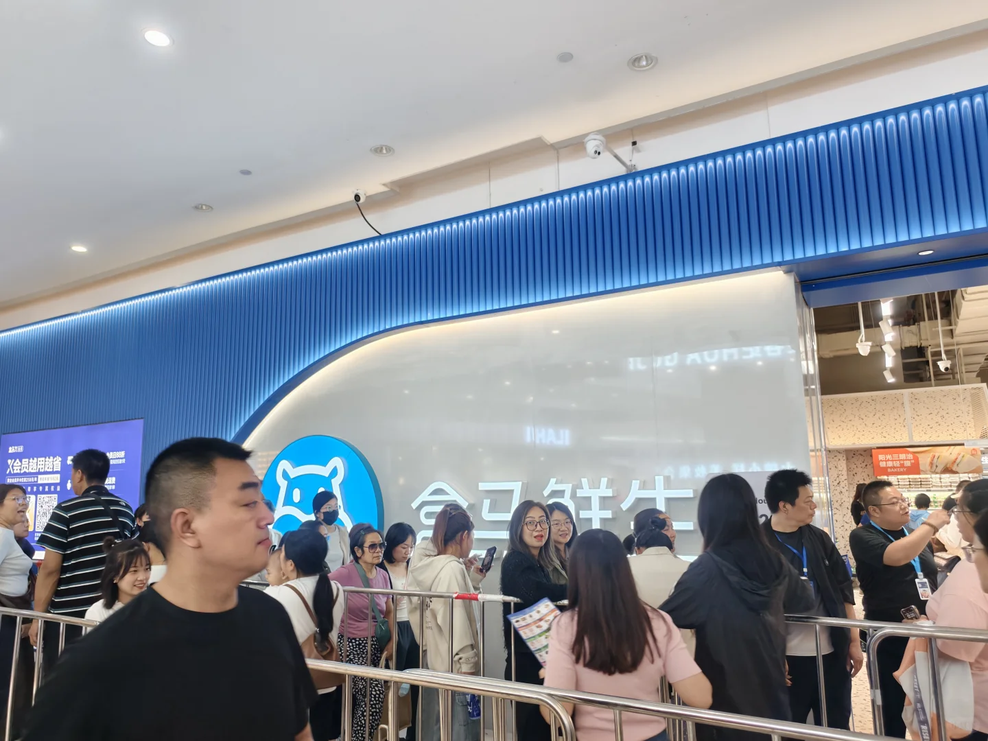 盒马鲜生来庄里啦！！