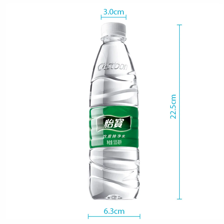 【怡宝】饮用纯净水 555mL 尺寸信息