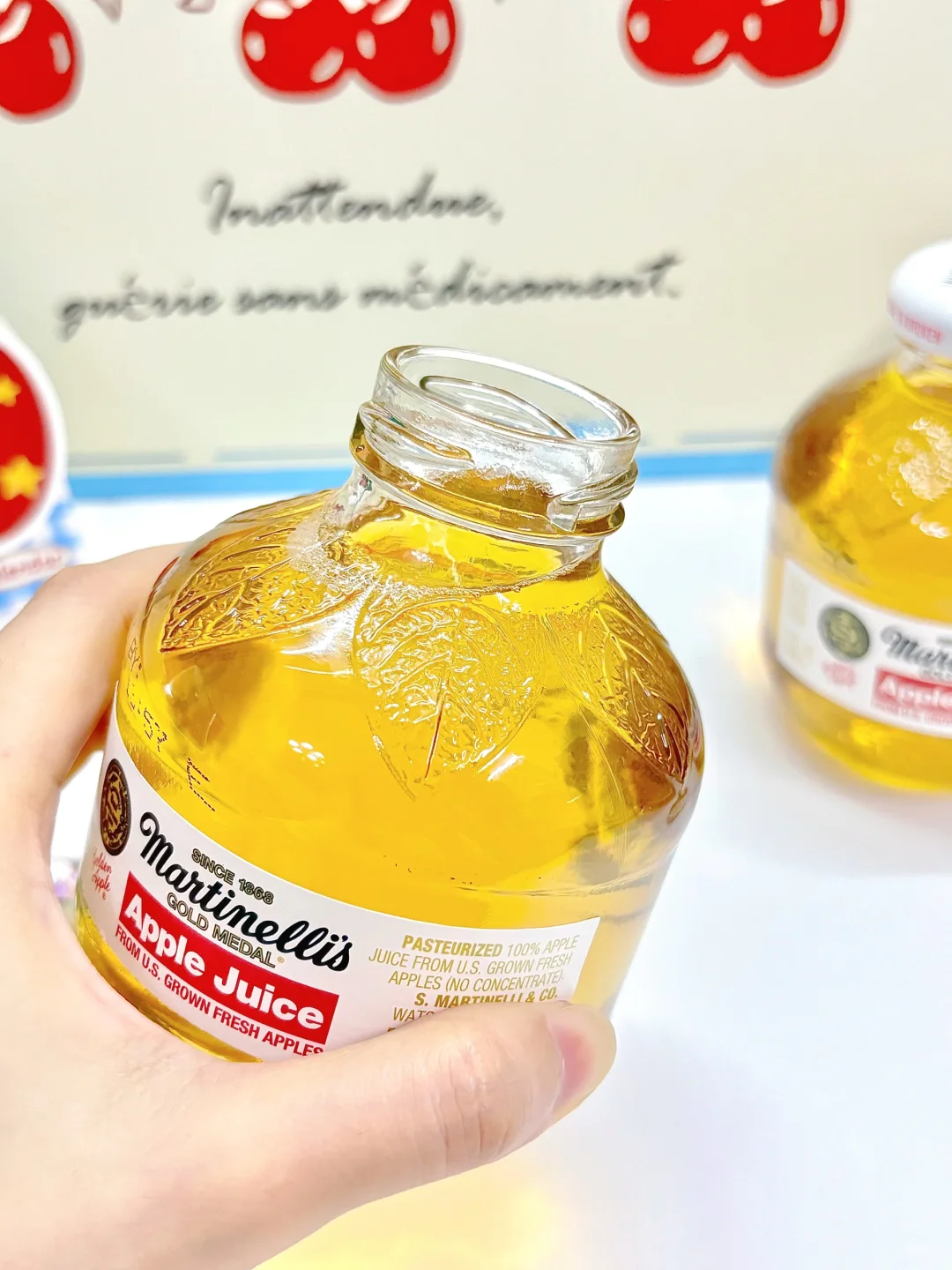 好喝爱喝的苹果汁～