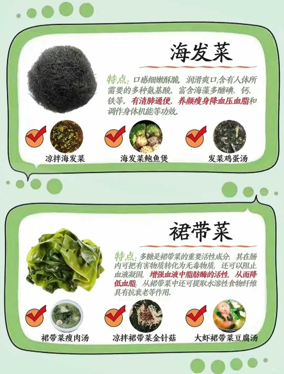 藻类食材