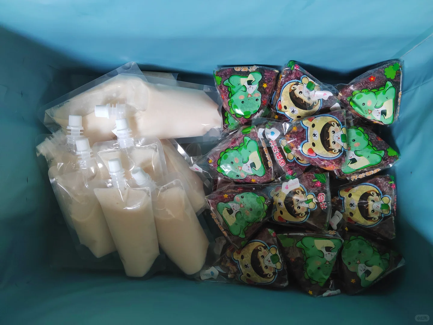 核桃露跟饭团做好了2块钱一个