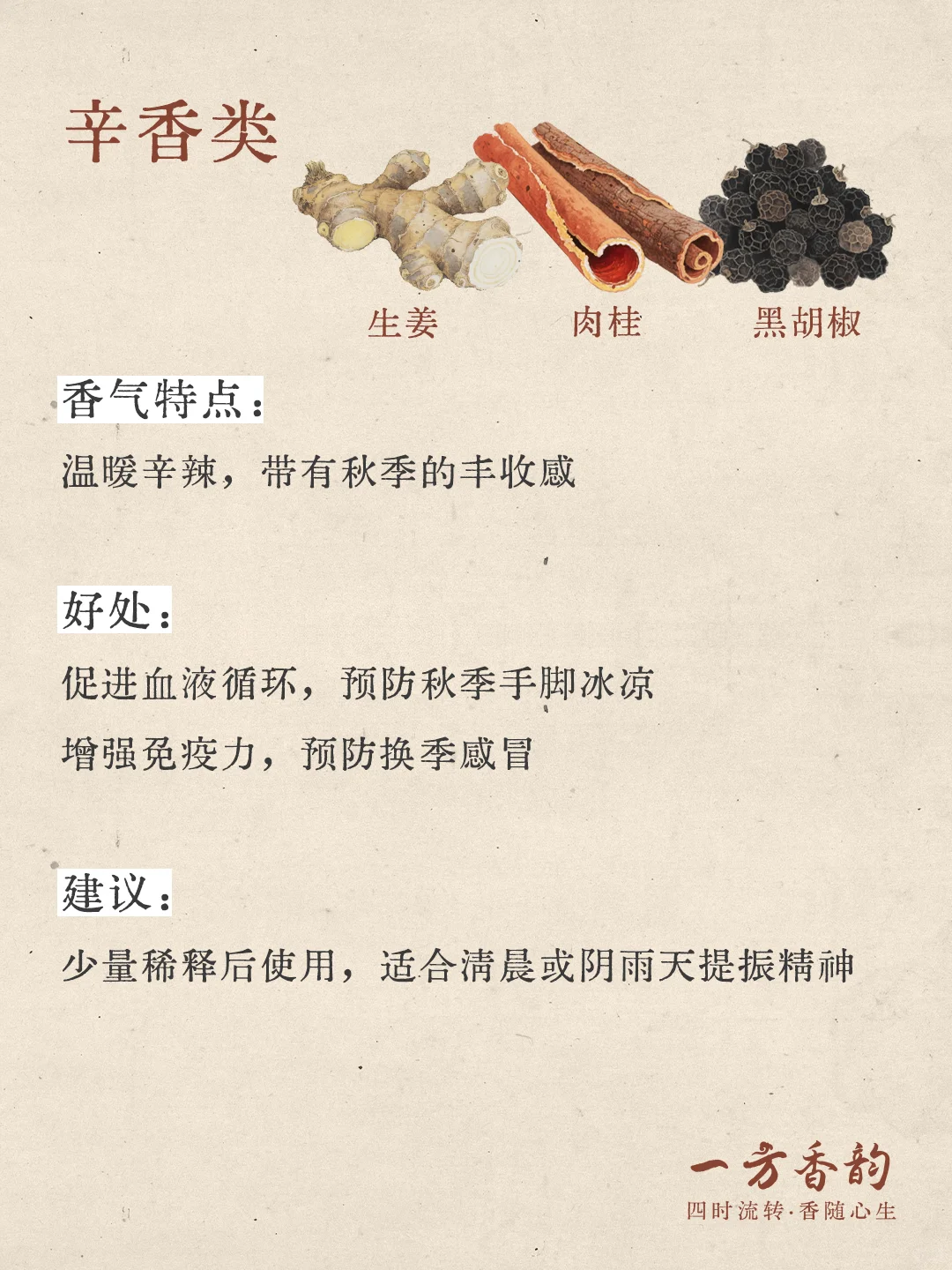 香文化｜初秋养肺润燥的香气