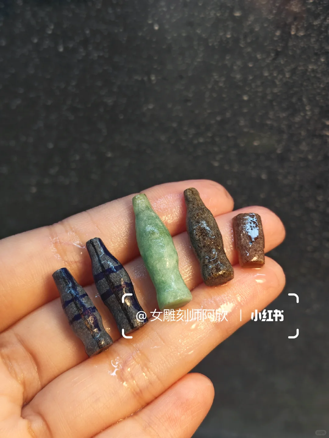 挑战极限利用翡翠边角料 37/100 乌鸡冰可乐