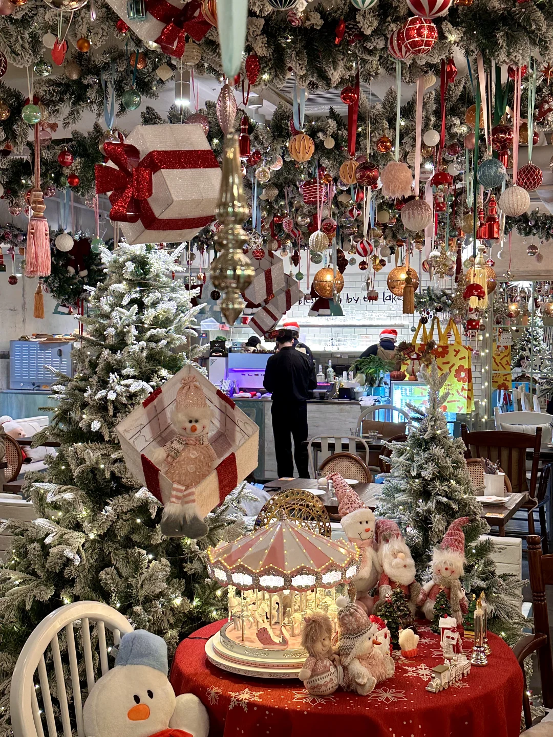 杭州巨新的！圣诞限定热可可！！可爱鼠了?……