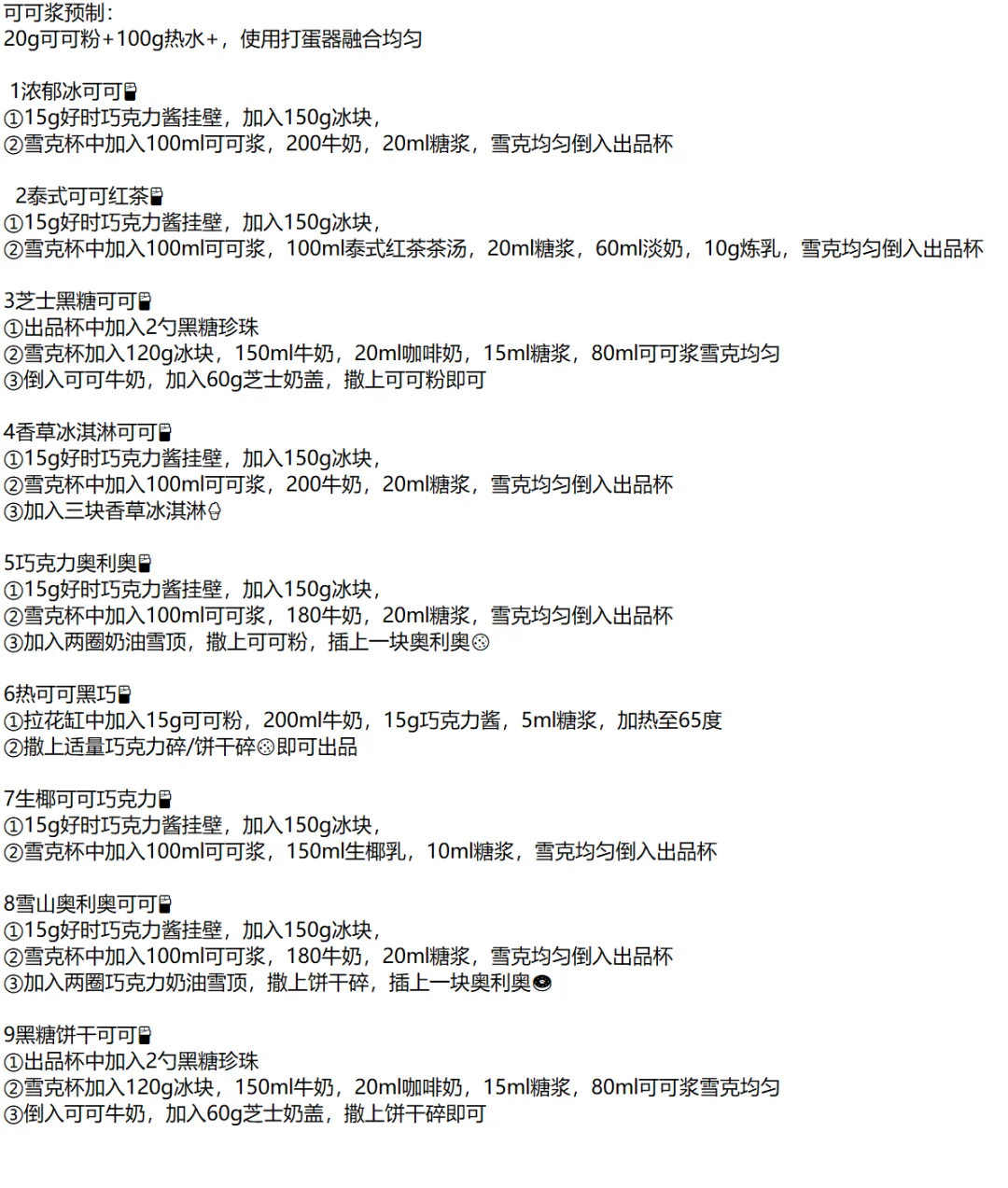 奶茶店一定要做可可饮品，秋冬可做热饮