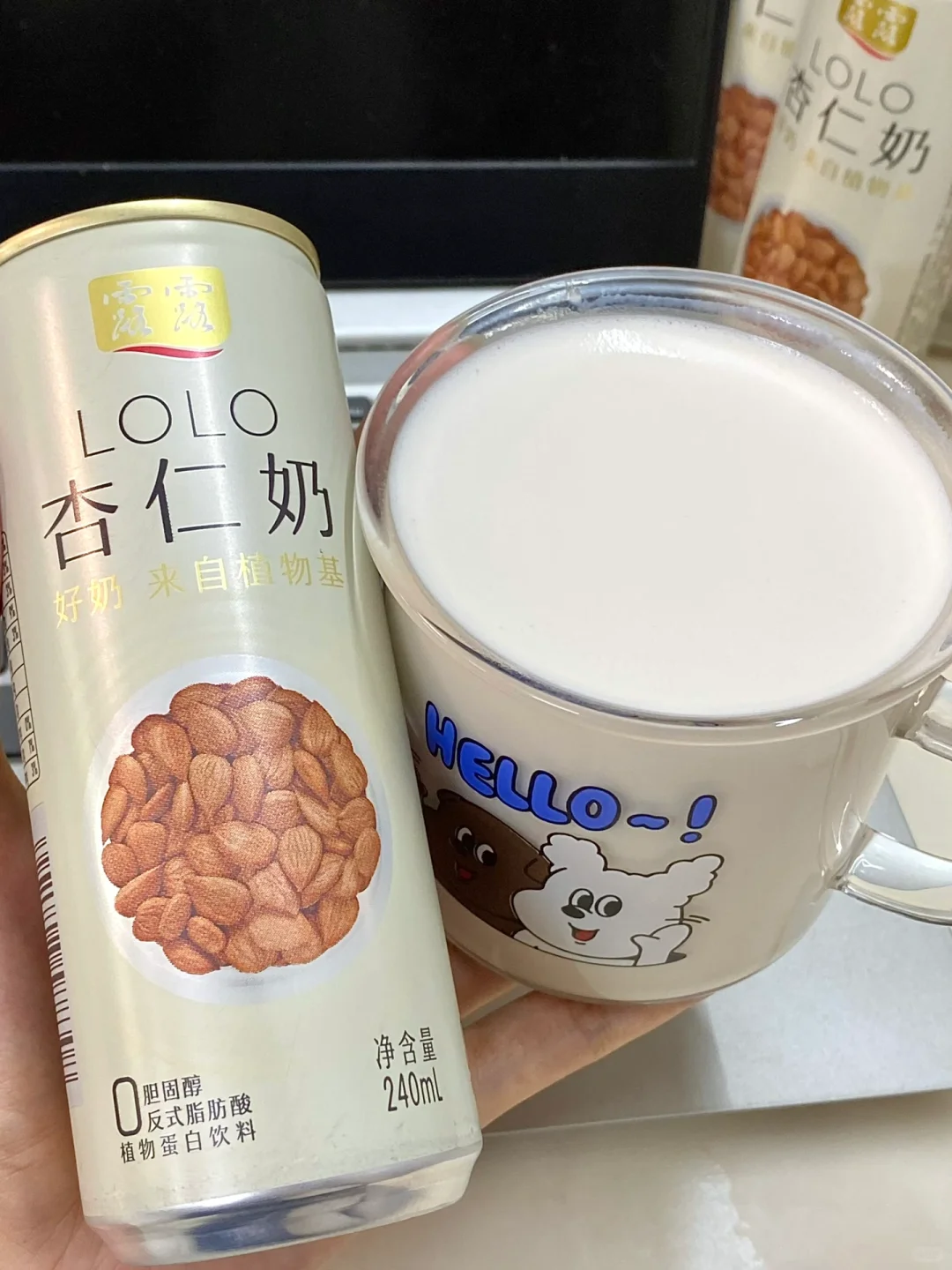 这个杏仁奶，大可不必这么好喝！！