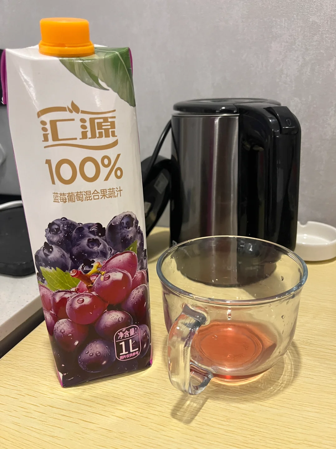 请问大家这个果汁是百分之百纯果汁吗