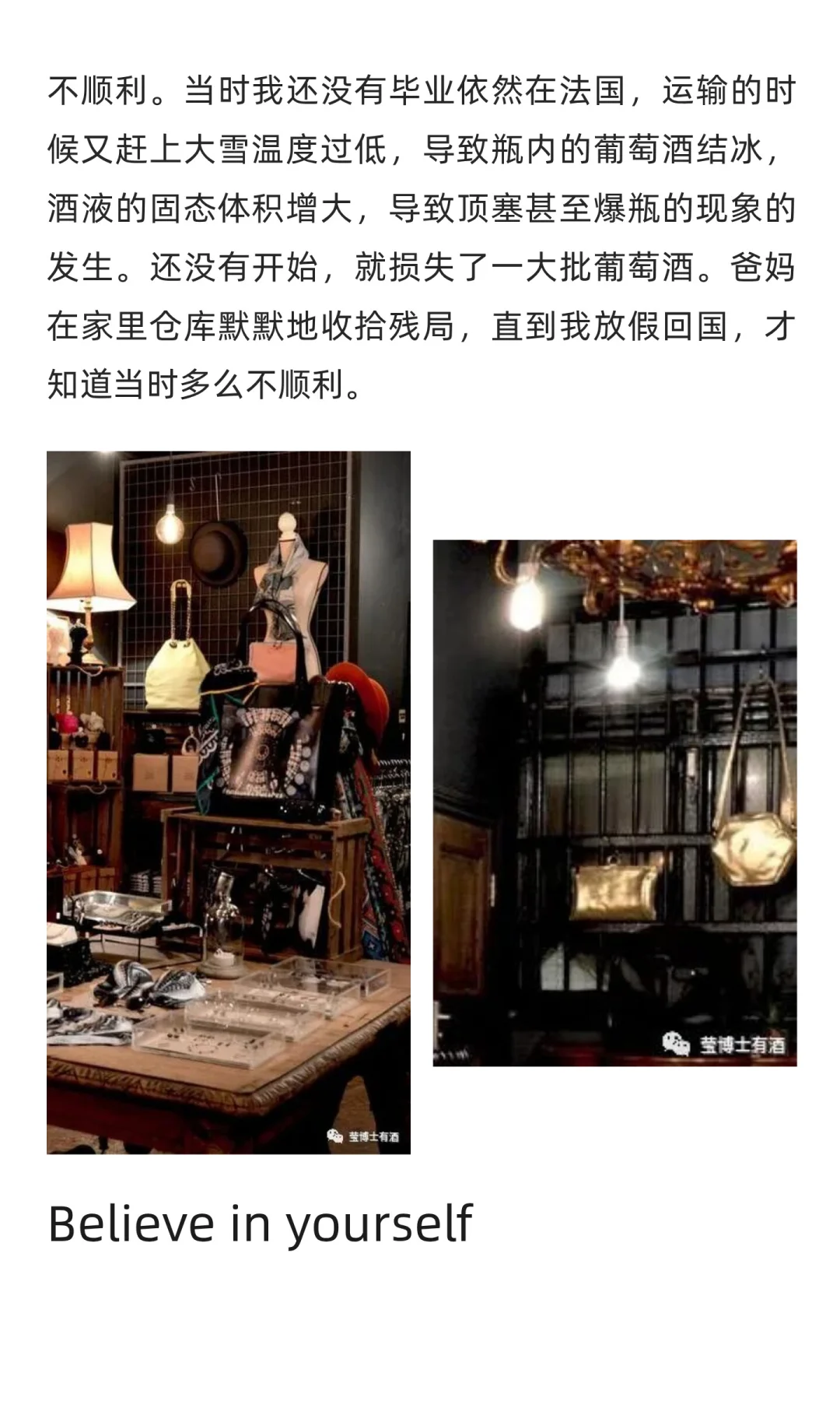 一只葡萄酒女博士的故事