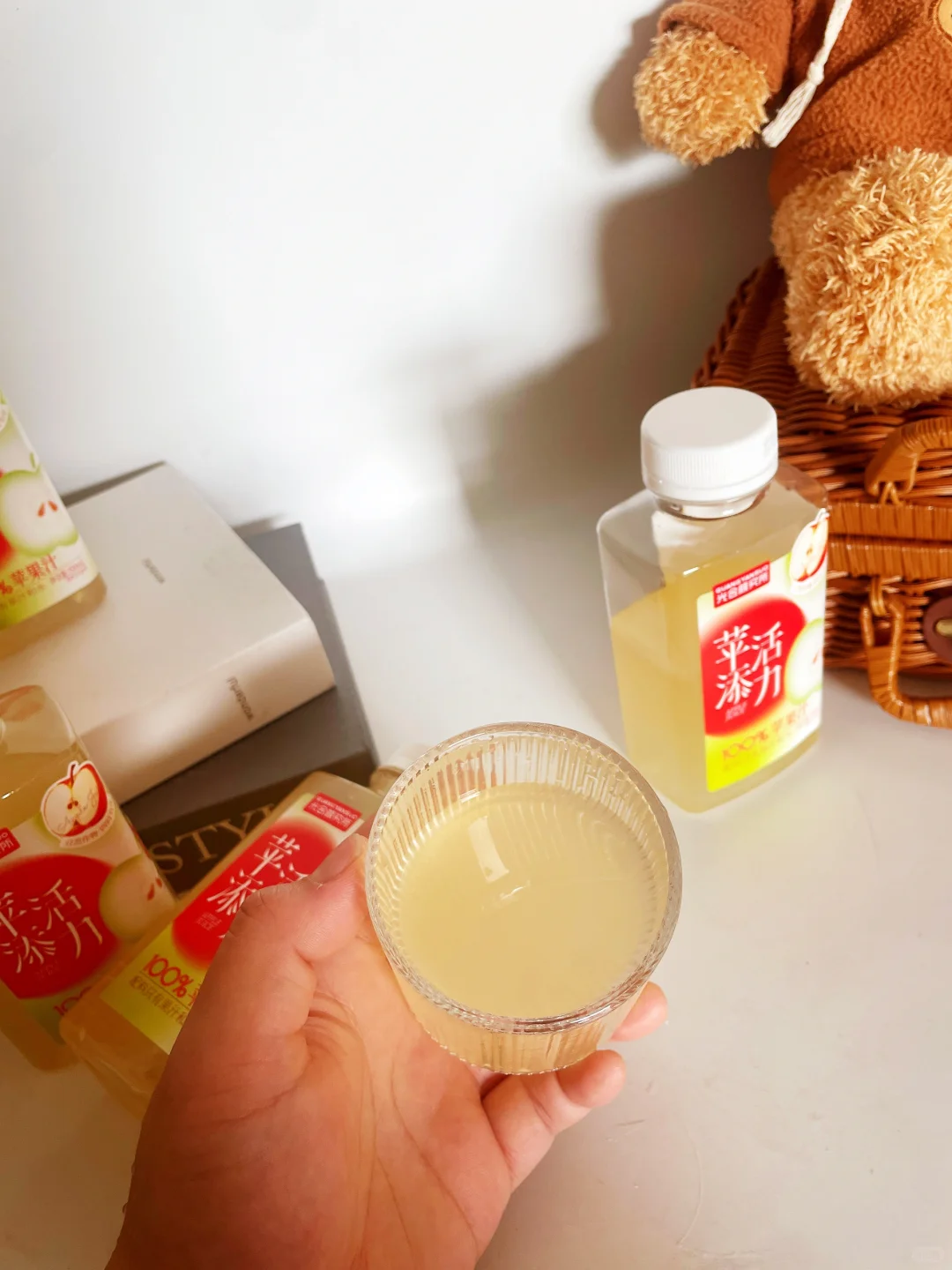 这苹果汁把我拿捏了?