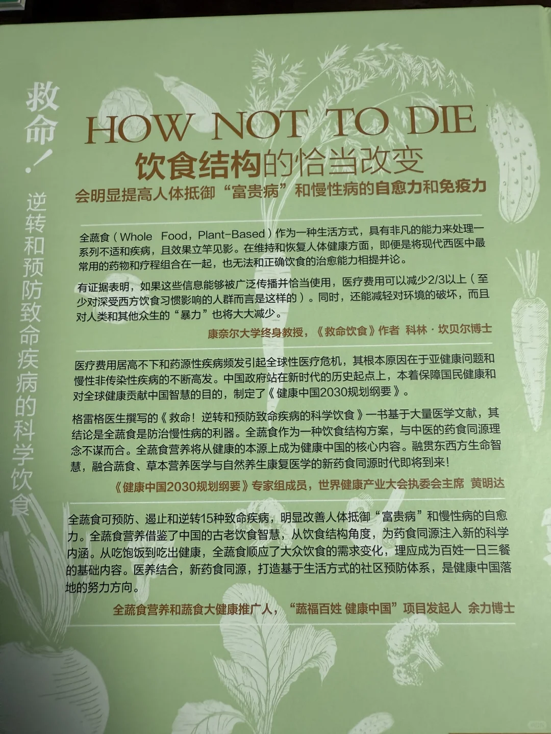 全蔬食。