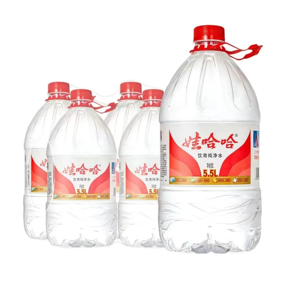 娃哈哈纯净水5.5L*4桶