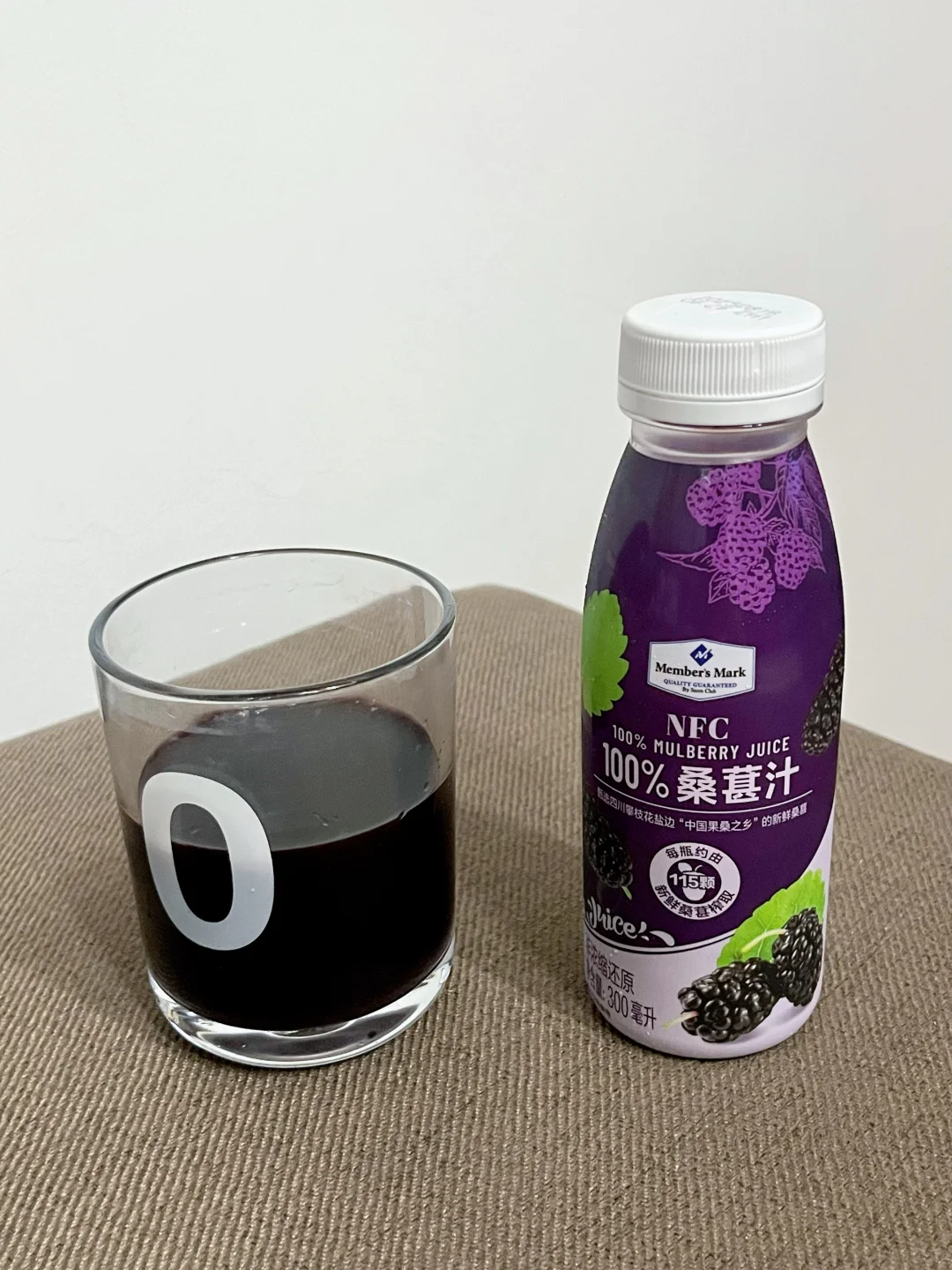 测评山姆100%NFC桑葚汁