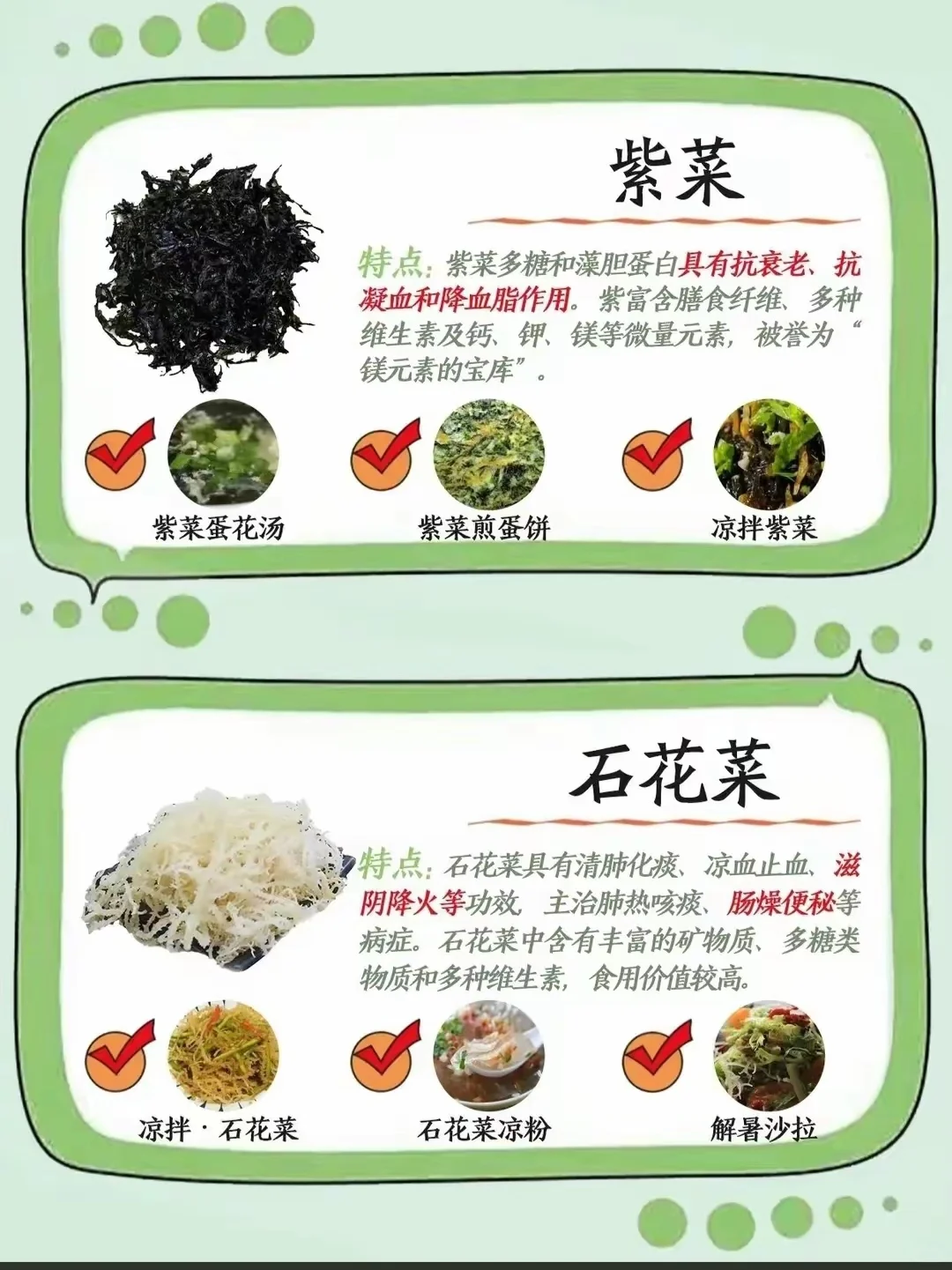 藻类食材
