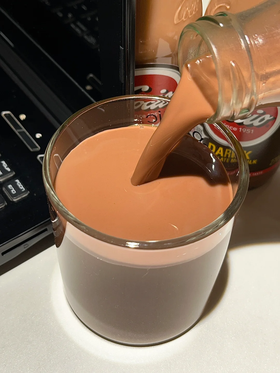 液体巧克力慕斯!!好喝死了啊啊啊啊!!